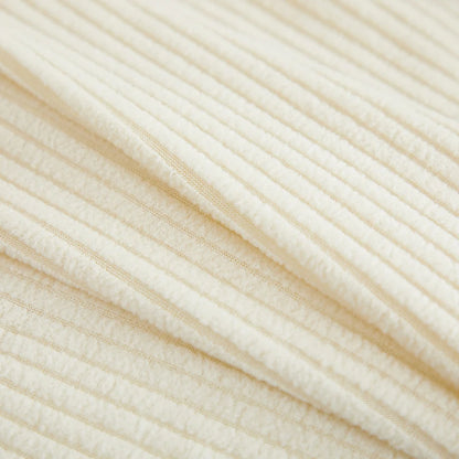 Luminara Pillow Cover – Soft Striped Cushion in Neutral Tones